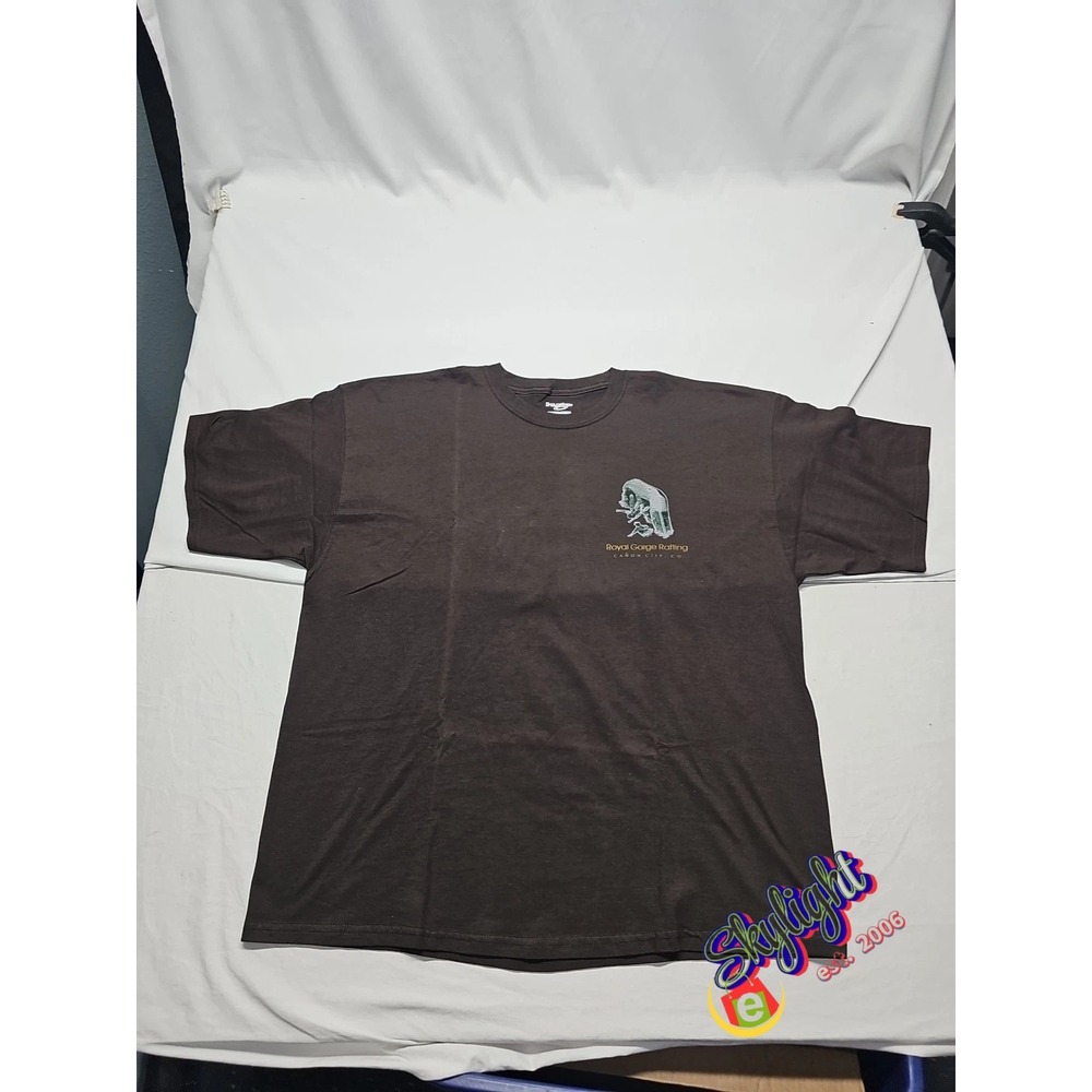 Huge Men's Brown 2006 Crew Neck Short Sleeve T-Shirt‎ Size Reg 2xl